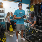 Keep Calm And Scuba On - T-Shirt