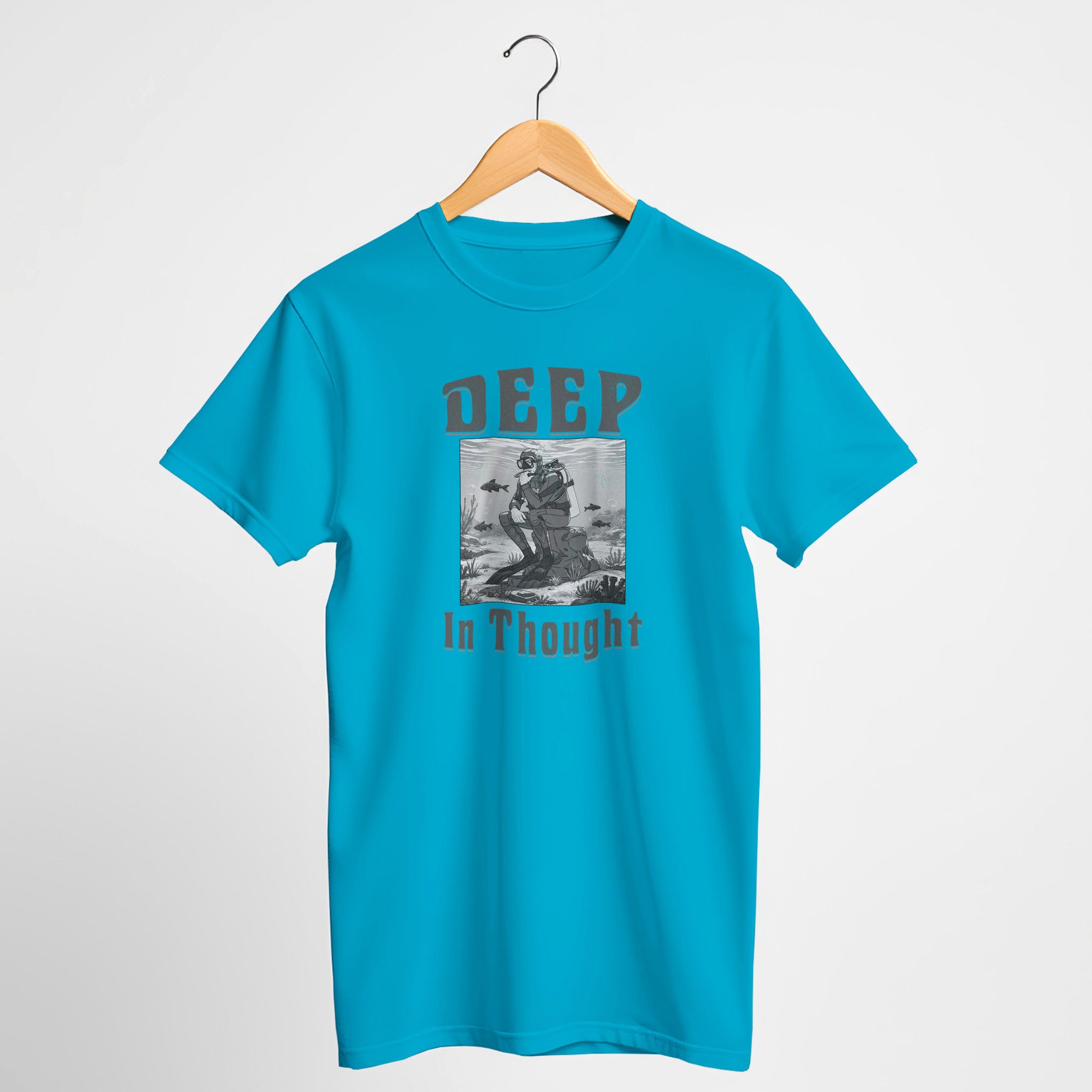 Deep in Thought - Scuba Diving T-Shirt