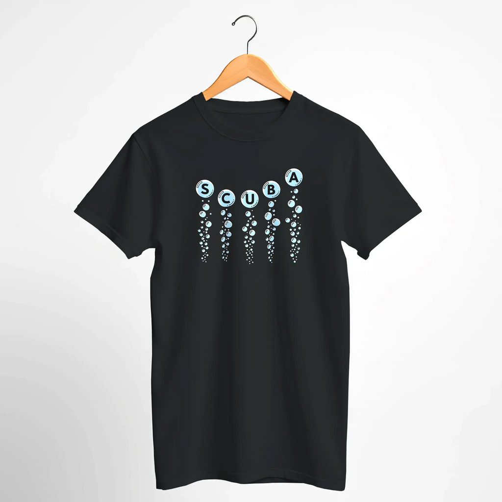 SCUBA Bubble Letters T-Shirt