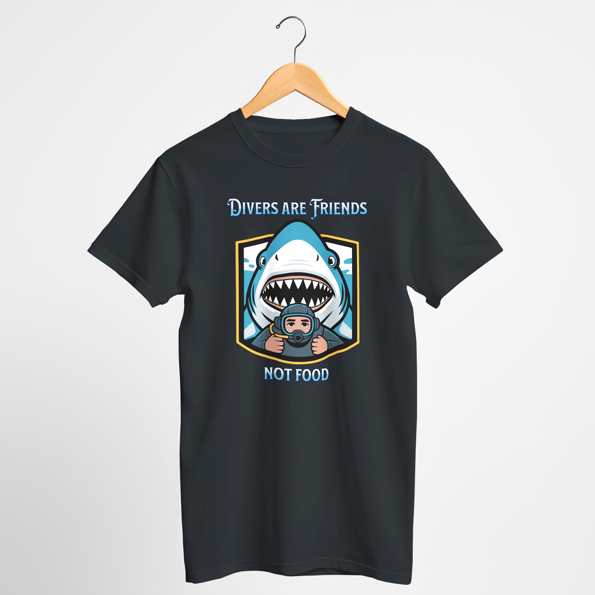 Divers Are Friends Not Food Shark T-Shirt