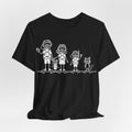 Scuba Diving Family on Dark Colored Crew Neck Tees