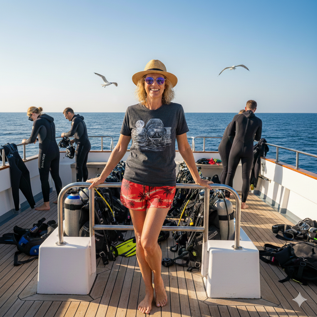 Night Dive Moonlight T-Shirt