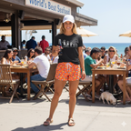 Scuba Diving Family on Dark Colored Crew Neck Tees