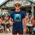 Diving Panda Tee — Cute Scuba Panda Underwater Graphic T-Shirt