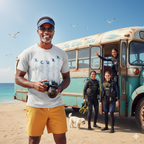 SCUBA Bubble Letters T-Shirt