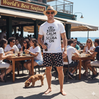 Keep Calm And Scuba On - T-Shirt