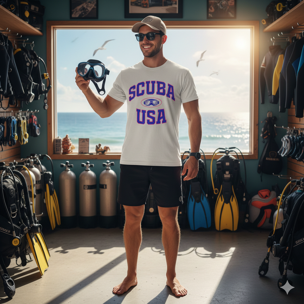Scuba USA - Scuba Diving Tee Shirt