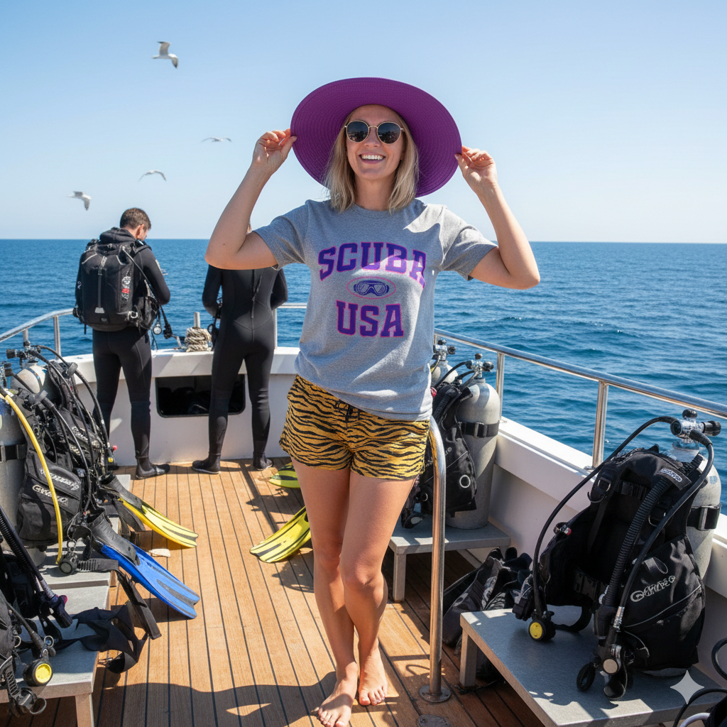 Scuba USA - Scuba Diving Tee Shirt