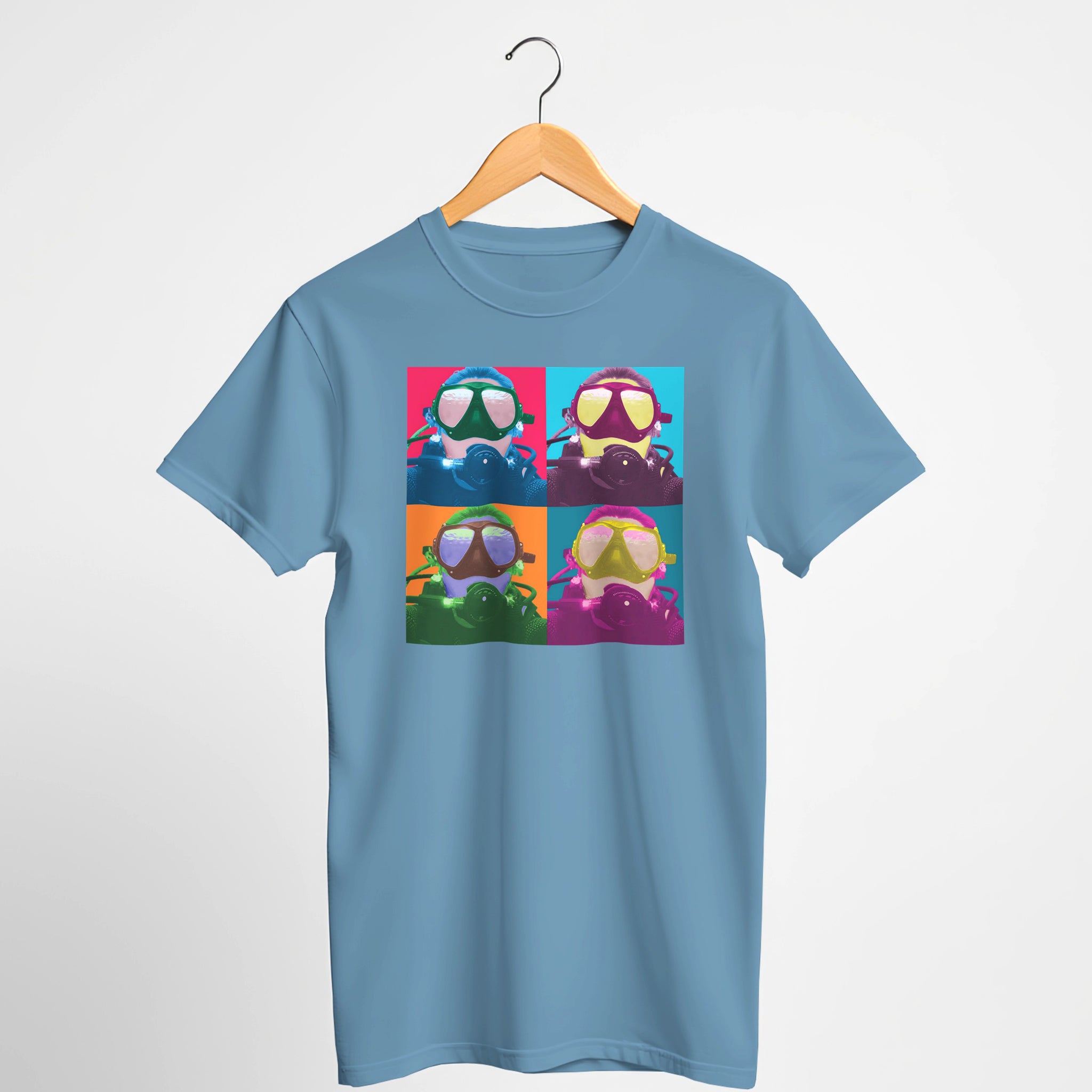 Pop Art Scuba Tee Shirt