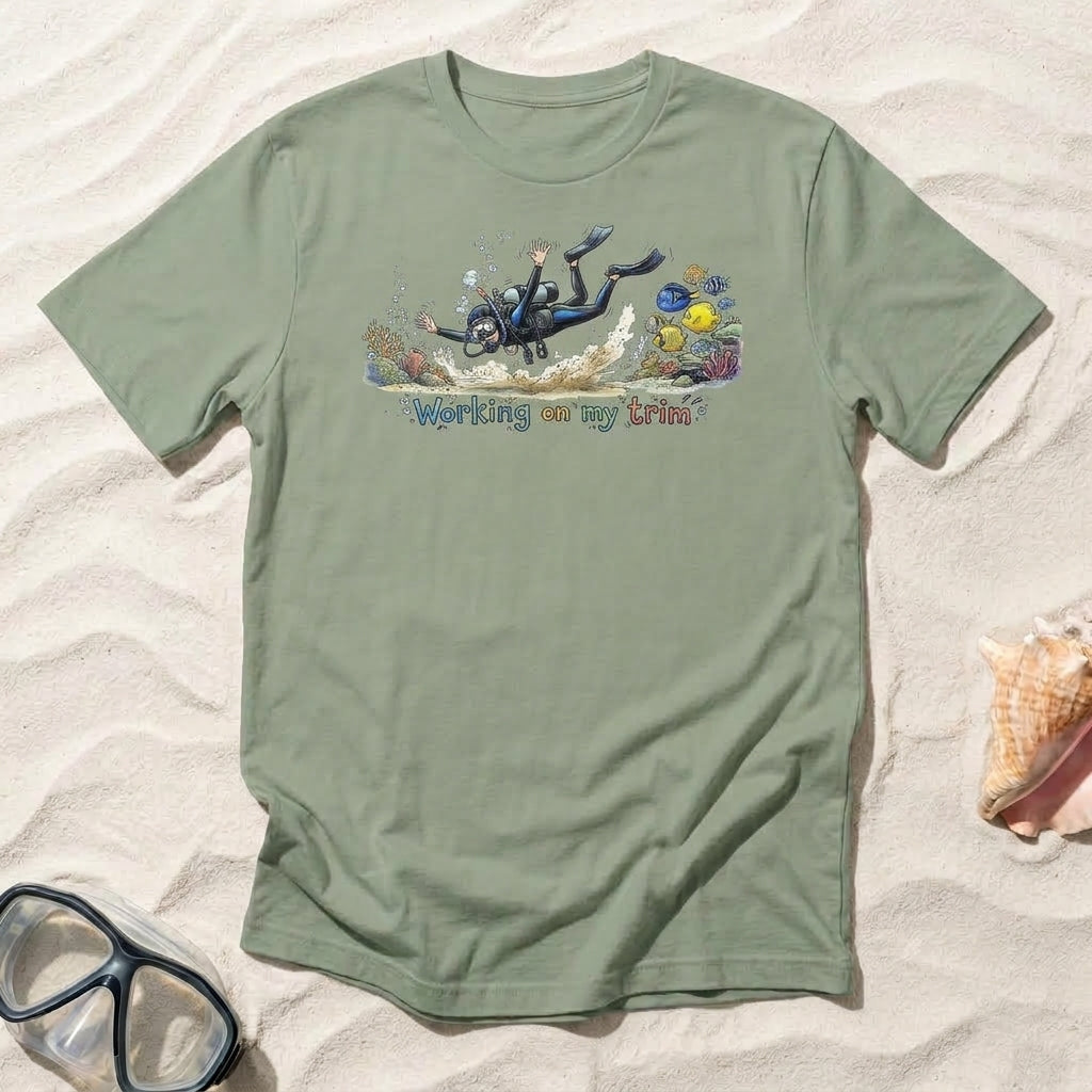Working On My Trim T-shirt
