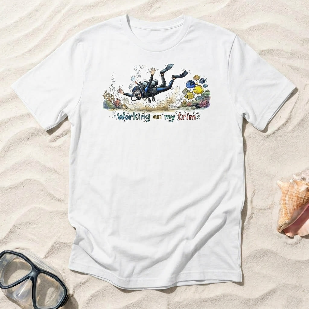 Working On My Trim T-shirt