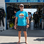 Scuba Bum Vintage Sunset Tee Shirt - Version 3