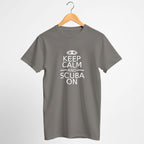 Keep Calm And Scuba On - Dark T-Shirts