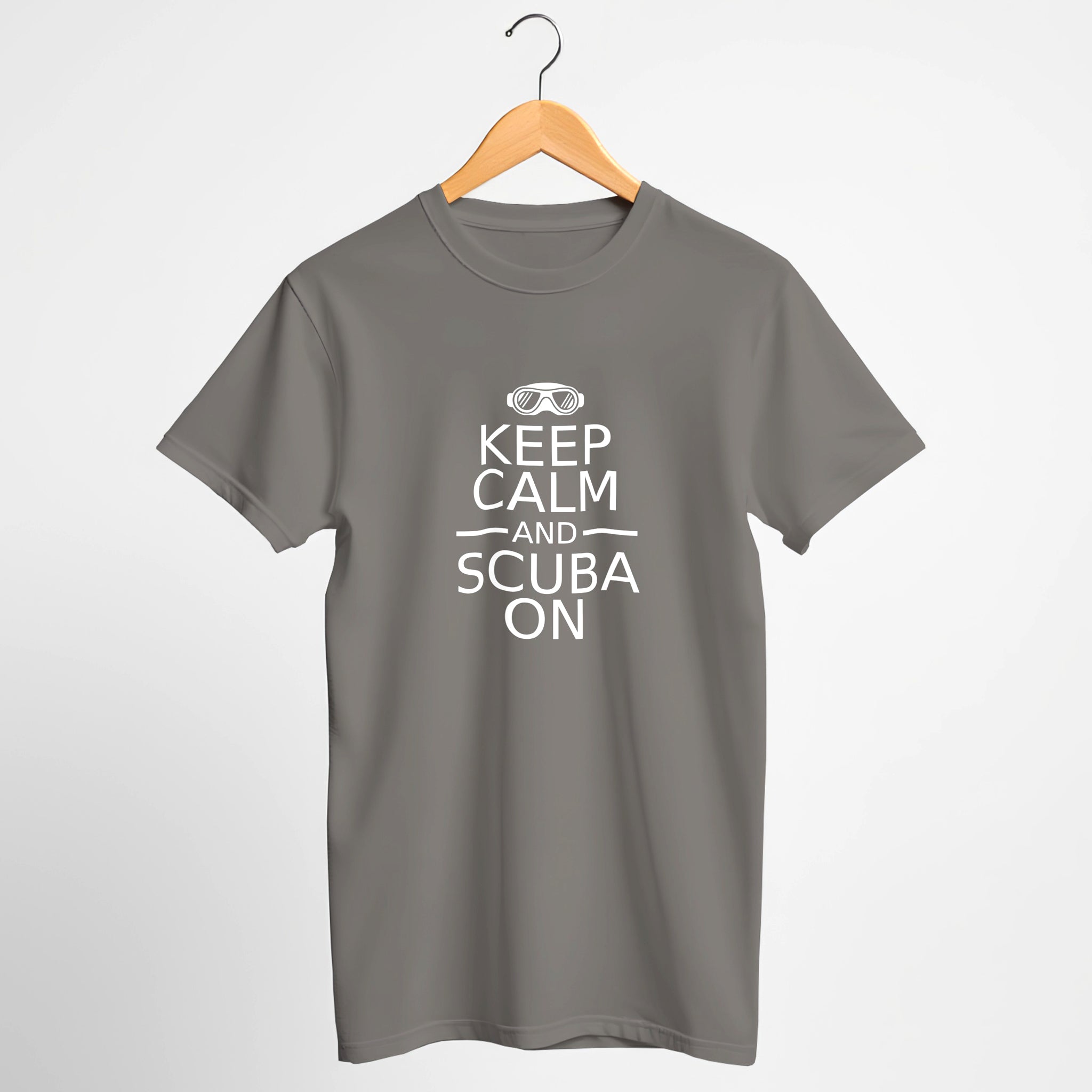 Keep Calm And Scuba On - Dark T-Shirts