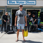 Abstract Scuba Meditation T-Shirt