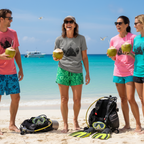 Abstract Scuba Meditation T-Shirt