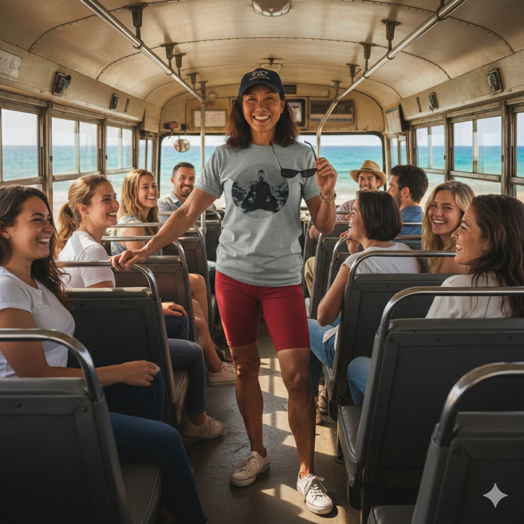 Abstract Scuba Meditation T-Shirt