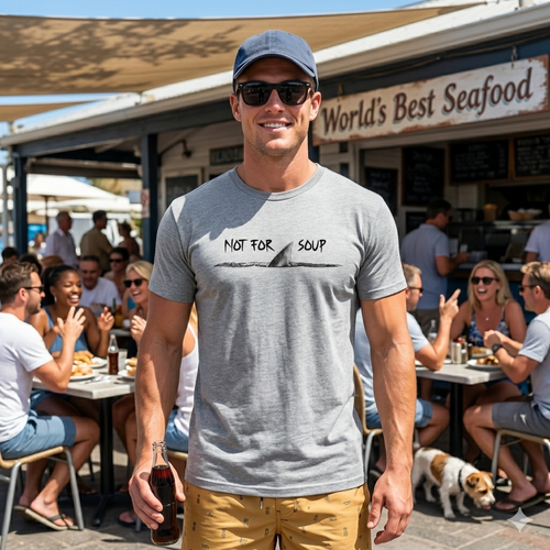 "Not For Soup" Shark Conservation T-Shirt