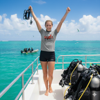 Graffiti Style Scuba Tee Shirt