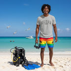 Classic SCUBA DIVER College Font T-Shirt