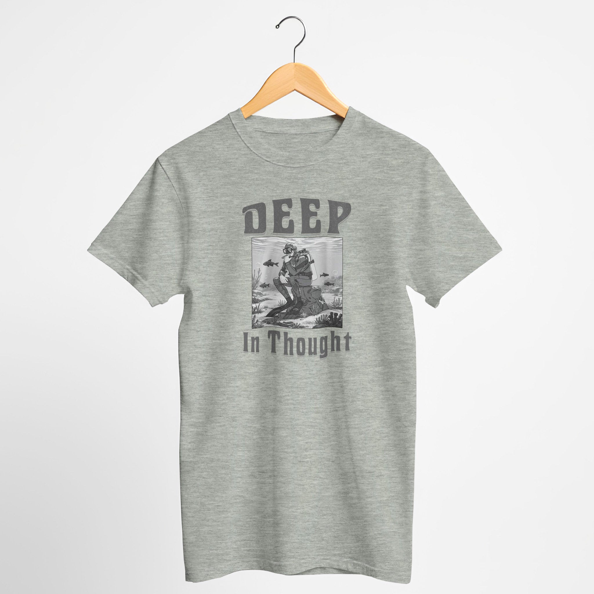 Deep in Thought - Scuba Diving T-Shirt