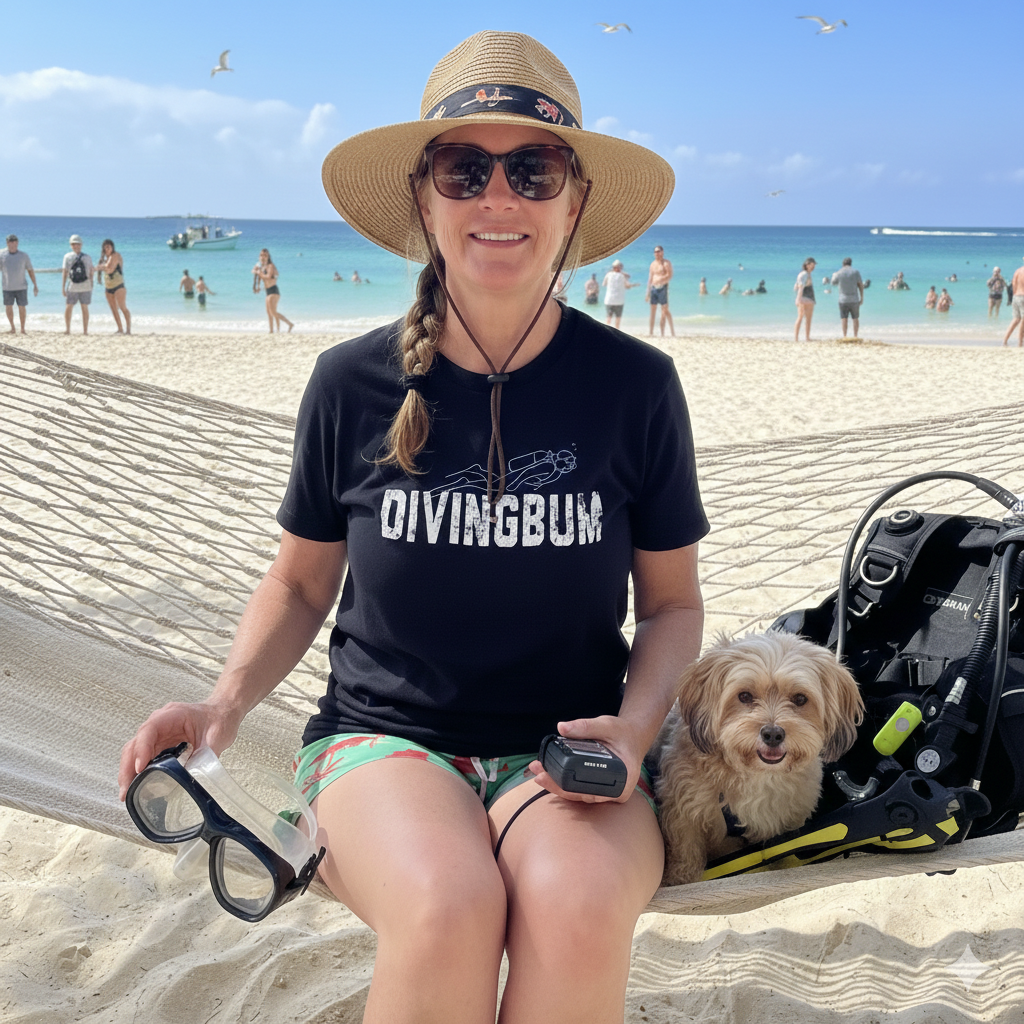 Diving Bum Logo T-Shirt