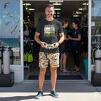 Under The Waves, My Happy Place Scuba T-Shirt