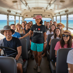 "I ♥ Scuba" Dive Flag T-Shirt - Distressed Print