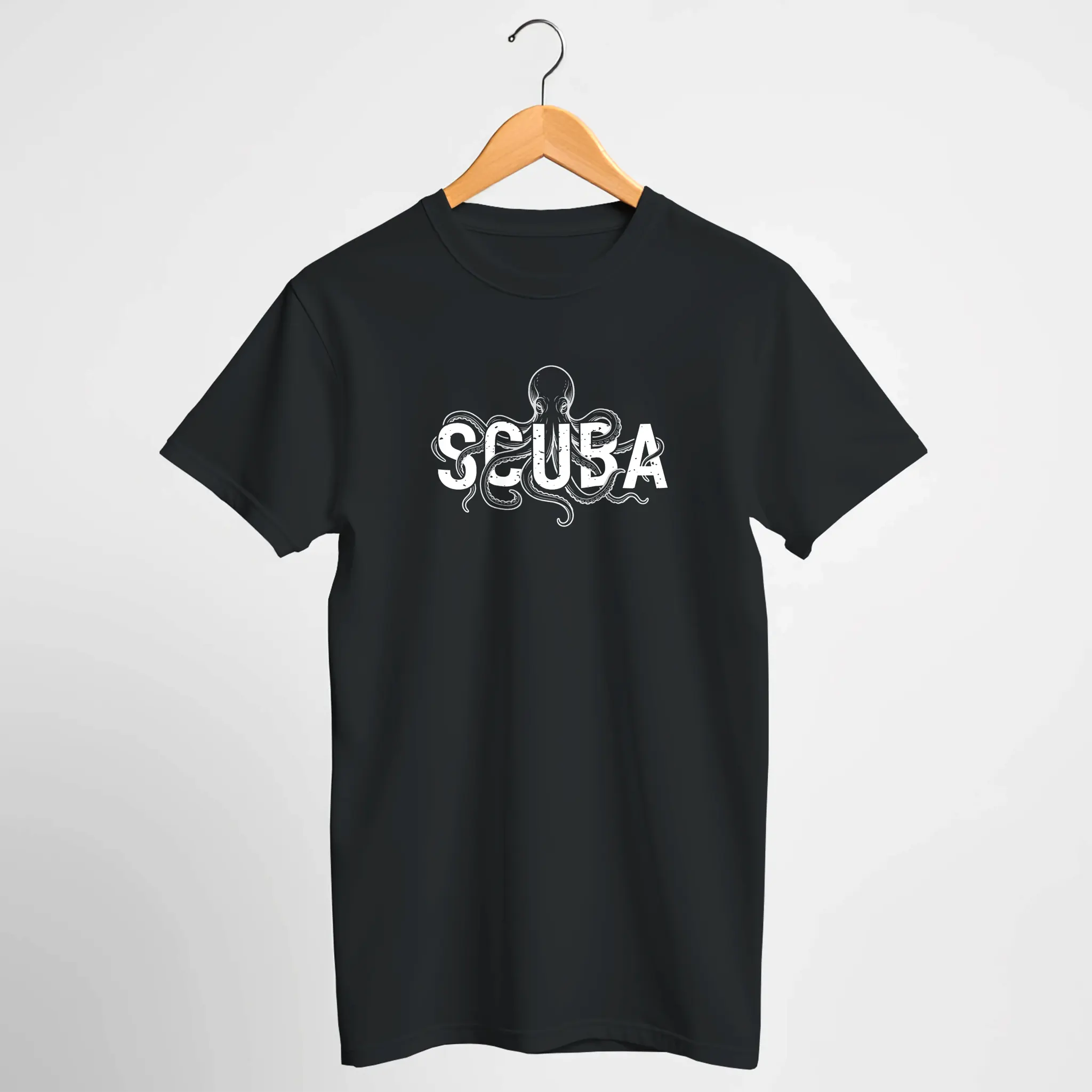 Octopus SCUBA T-Shirt - Artistic Ocean Design