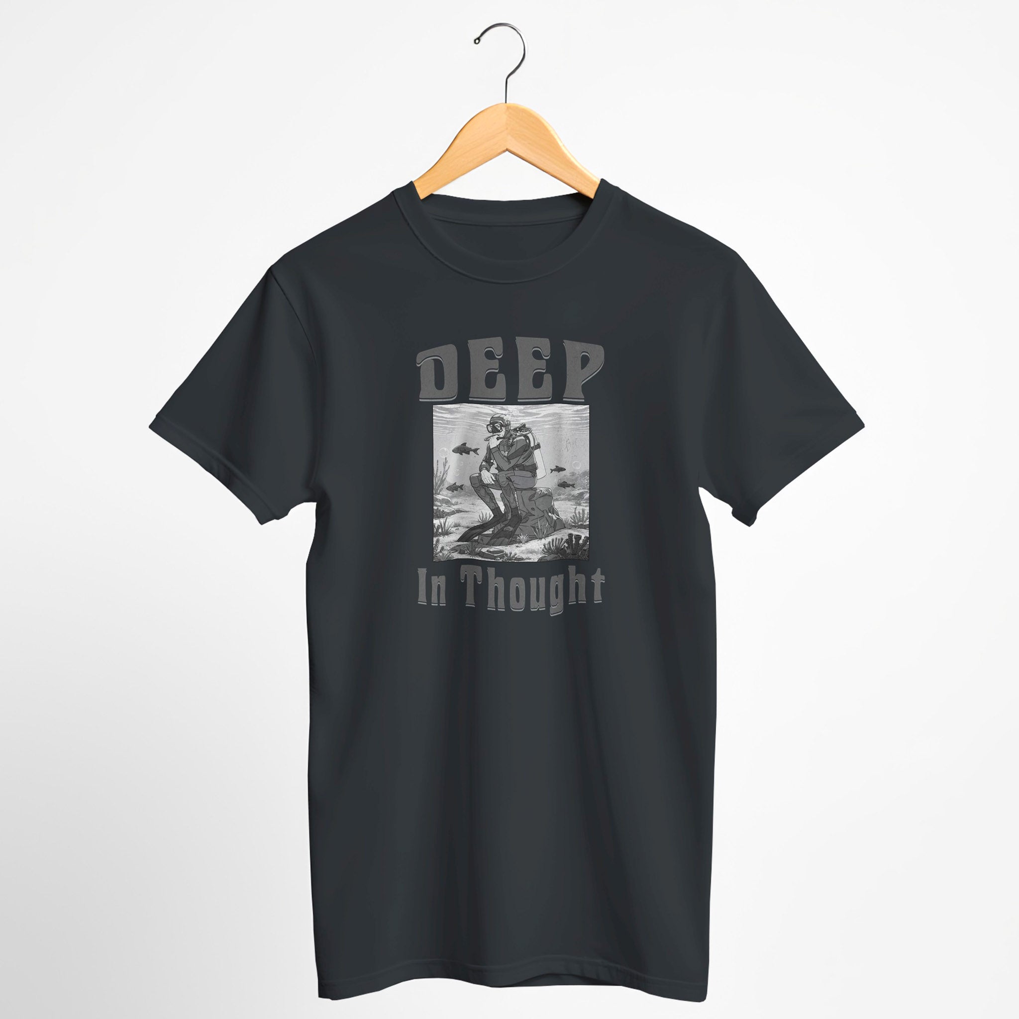 Deep in Thought - Scuba Diving T-Shirt