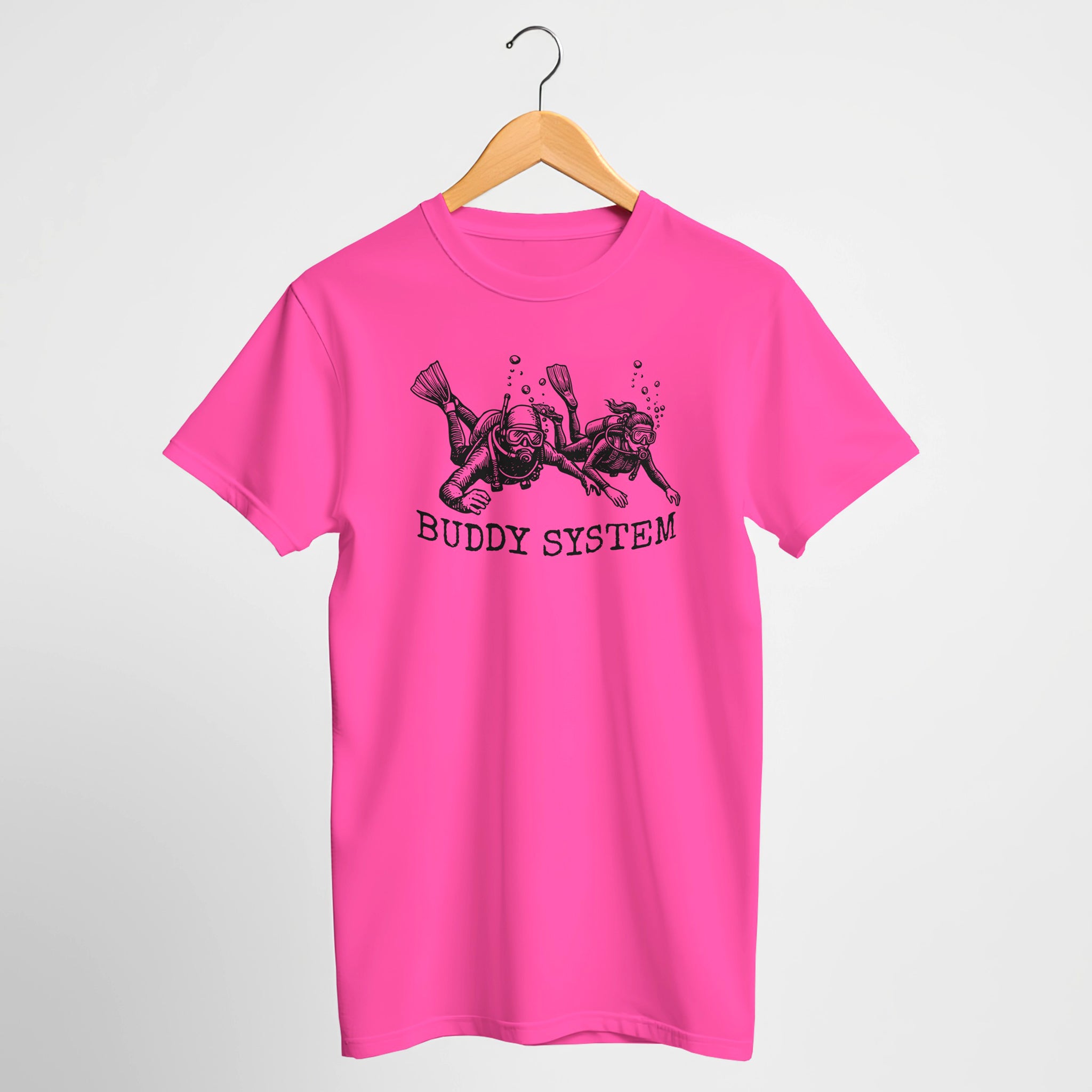 Buddy System Scuba Diving T-Shirt