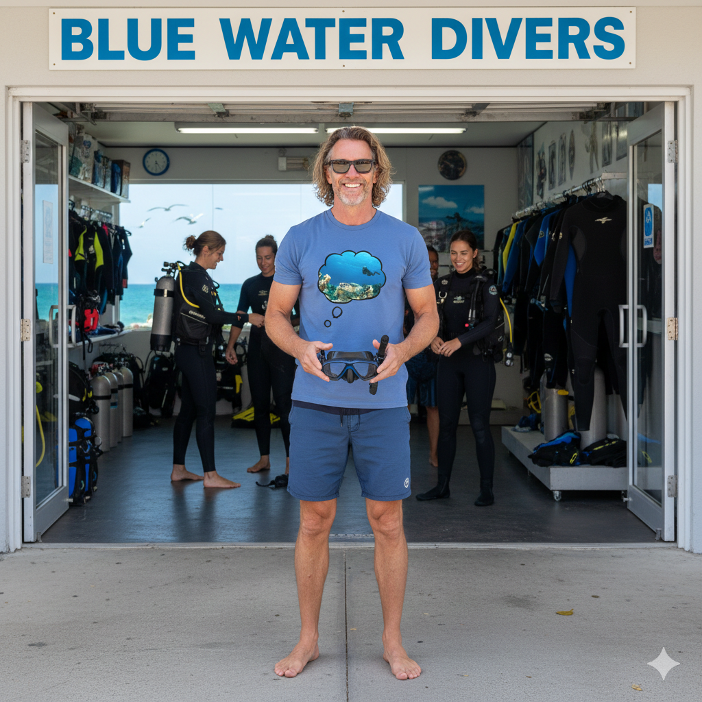 Scuba Diving Daydream T-Shirt