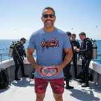 Graffiti Style Scuba Tee Shirt