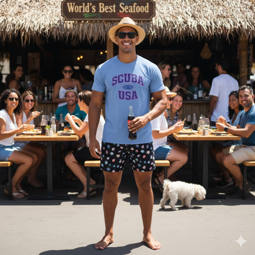 Scuba USA - Scuba Diving Tee Shirt