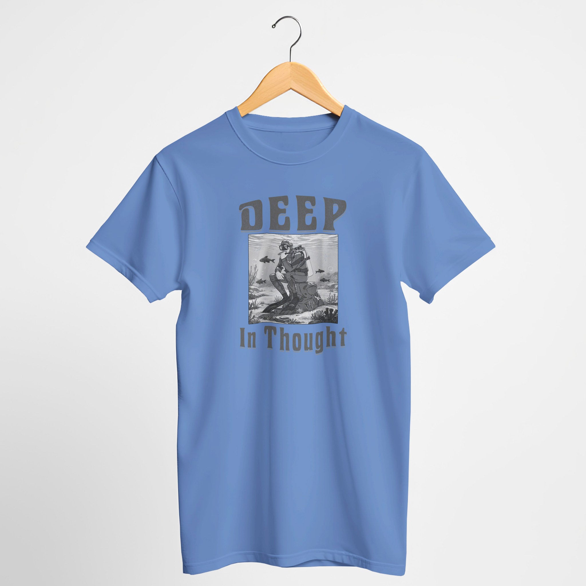 Deep in Thought - Scuba Diving T-Shirt