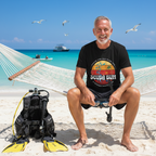 Scuba Bum Vintage Sunset Tee Shirt - Version 3