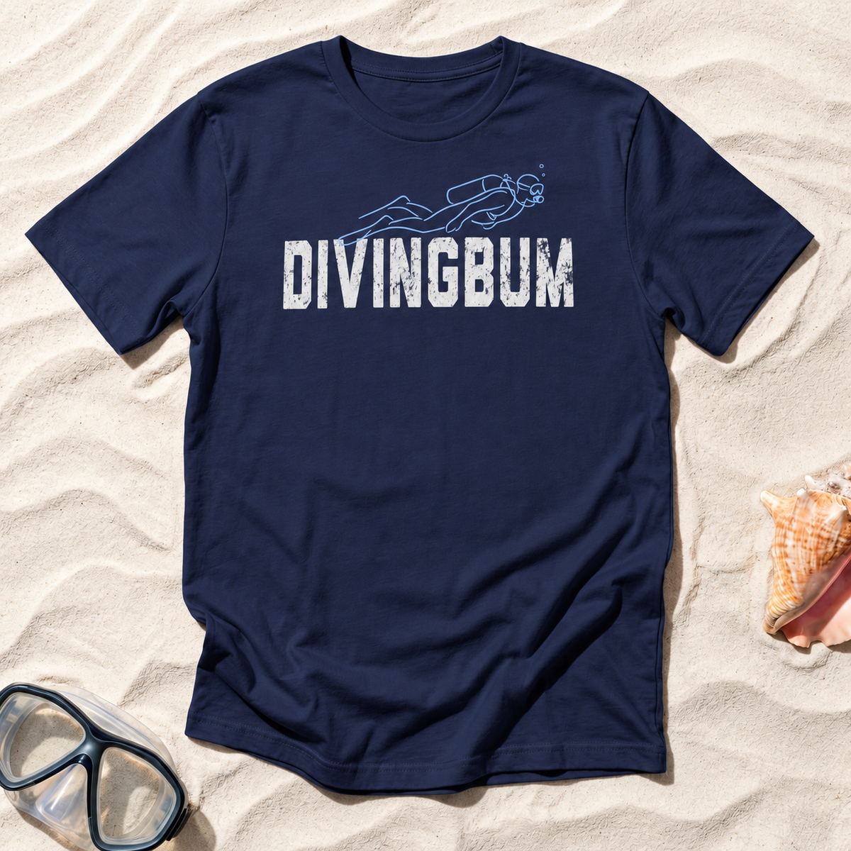 Diving Bum Logo T-Shirt