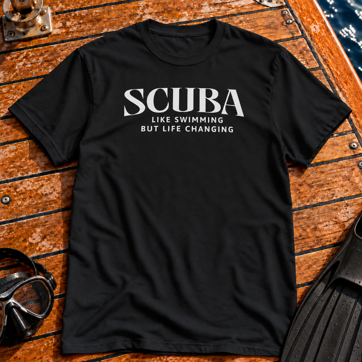 SCUBA Like Swimming T-shirt