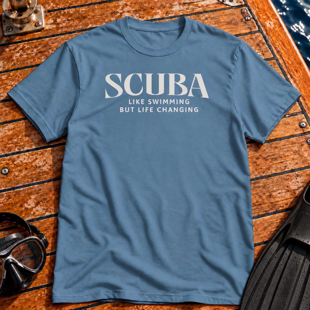 SCUBA Like Swimming T-shirt