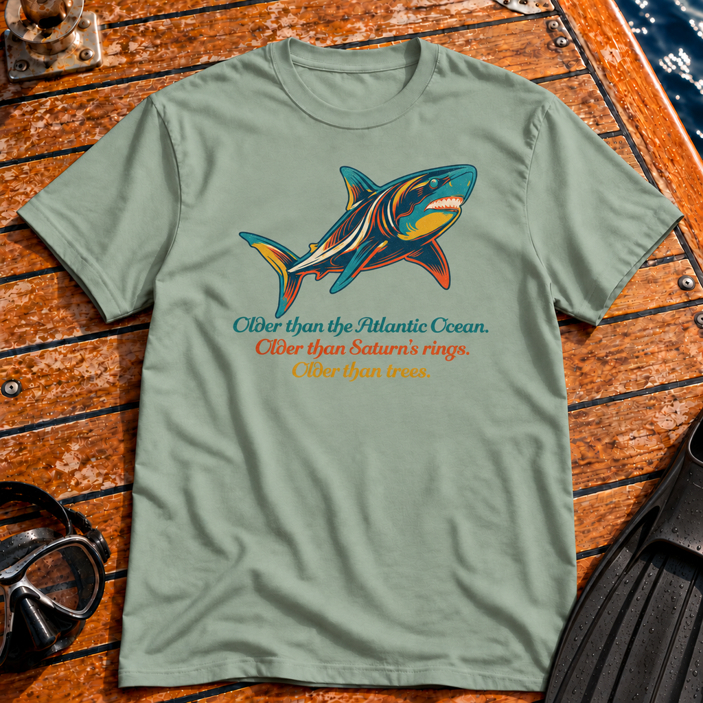 Older Than Trees Shark T-shirt