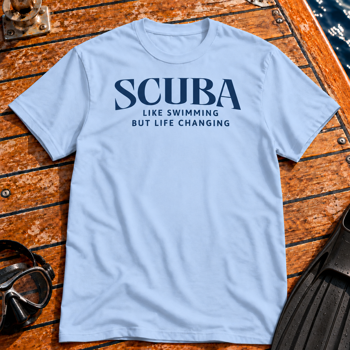SCUBA Like Swimming T-shirt