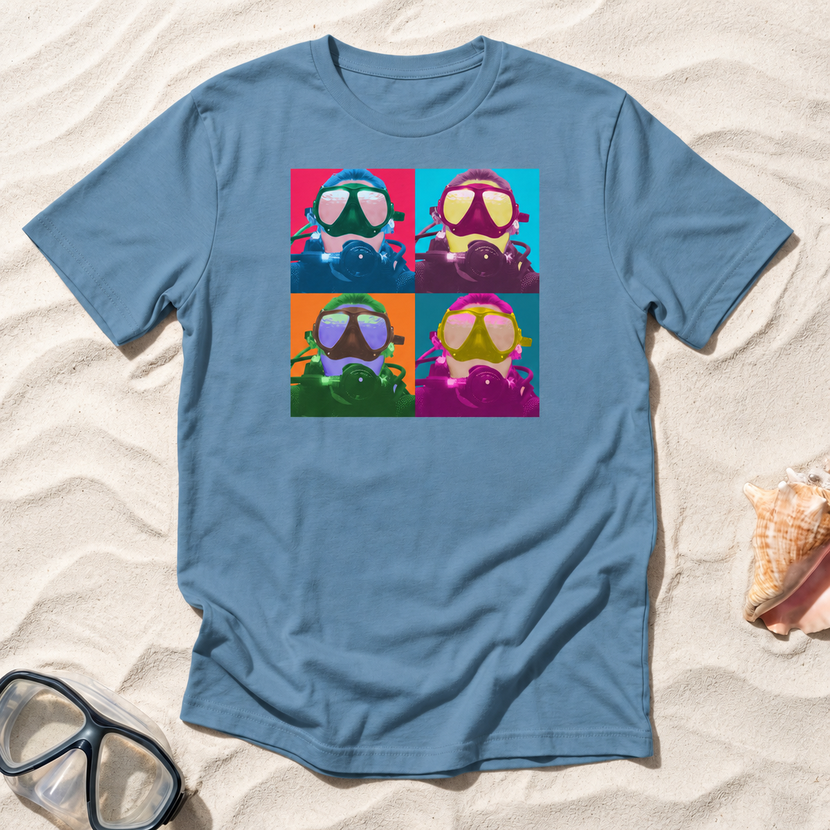 Pop Art Scuba T-Shirt
