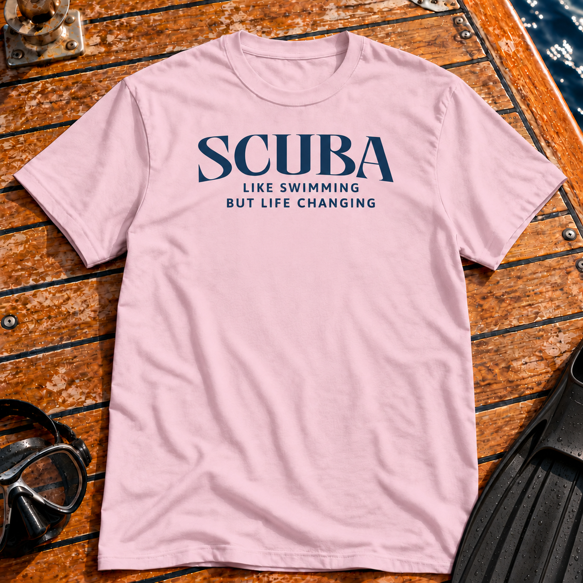 SCUBA Like Swimming T-shirt