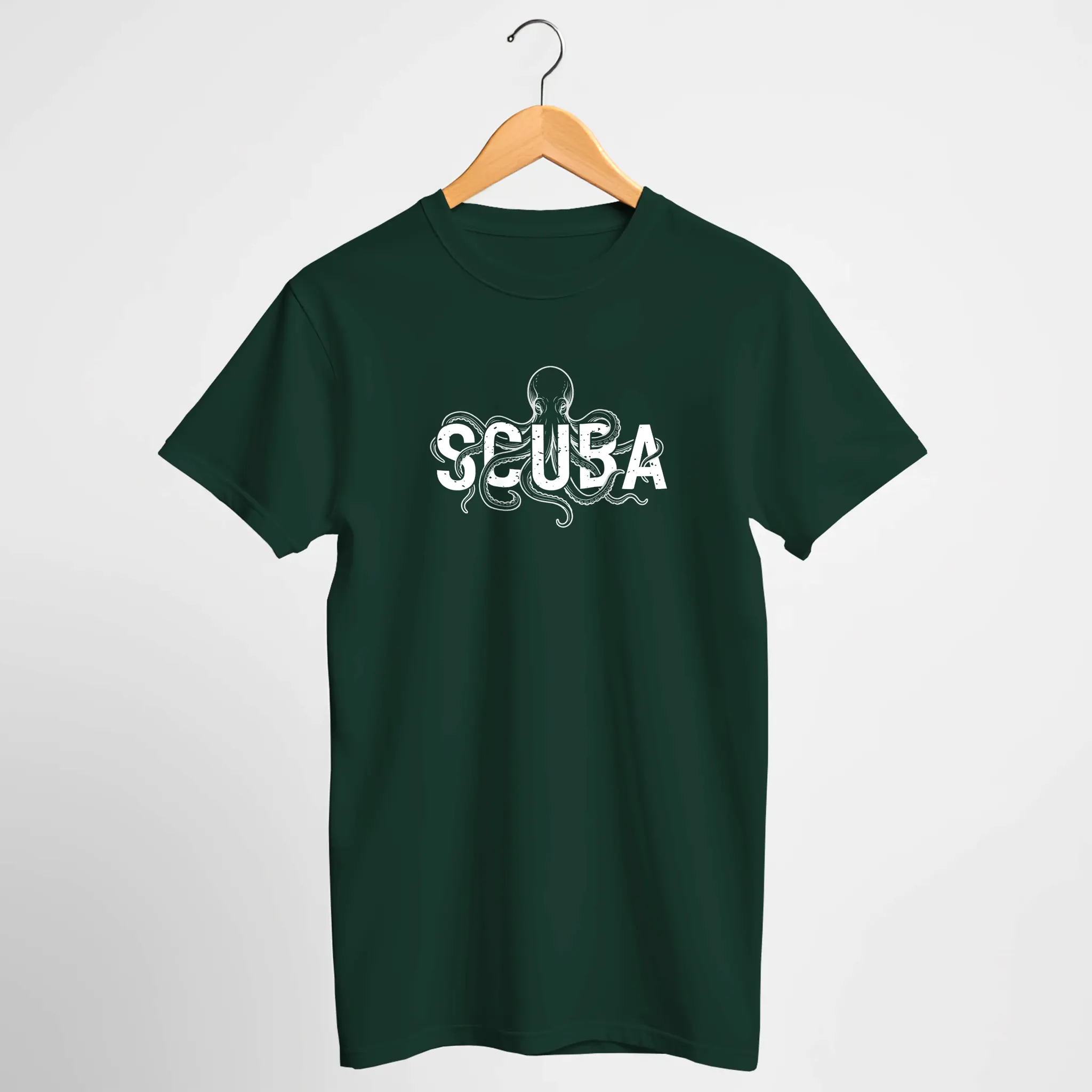 Octopus SCUBA T-Shirt - Artistic Ocean Design