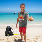 Scuba Bum Vintage Sunset Tee Shirt - Version 3