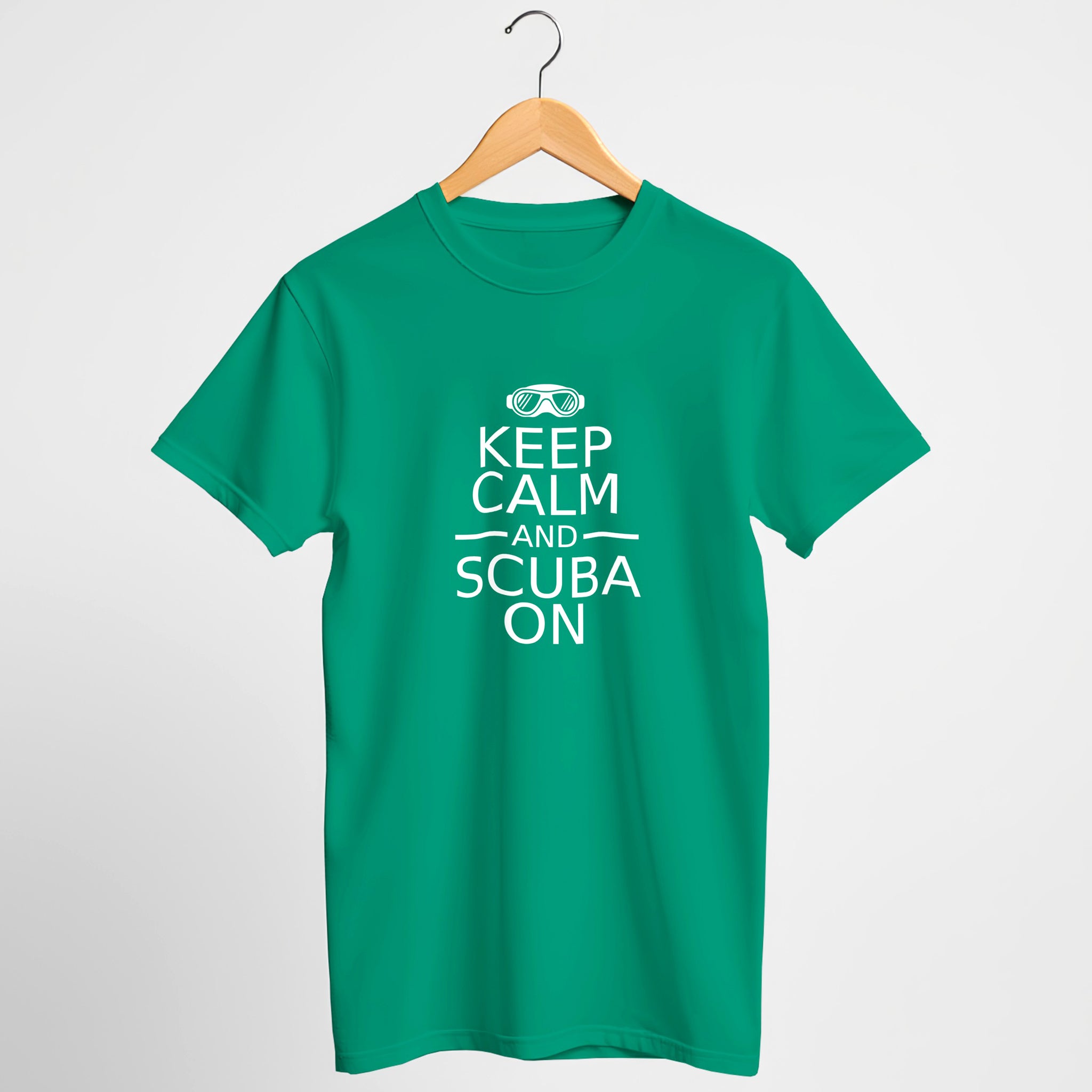 Keep Calm And Scuba On - Dark T-Shirts