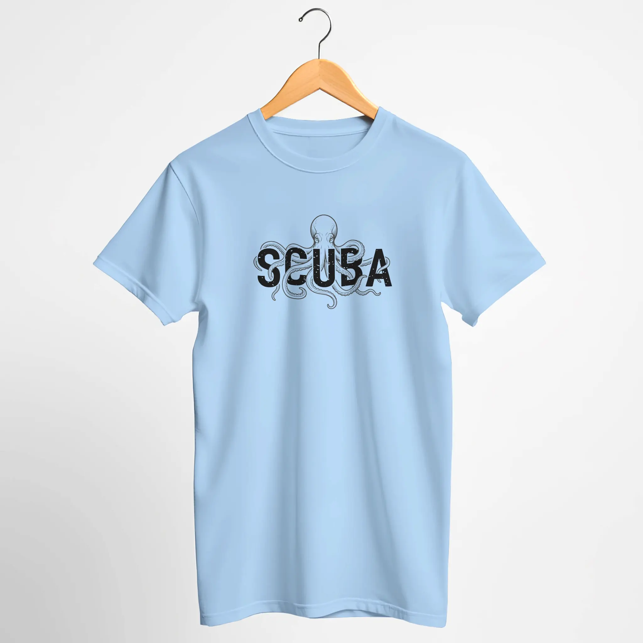 Octopus SCUBA T-Shirt - Artistic Ocean Design