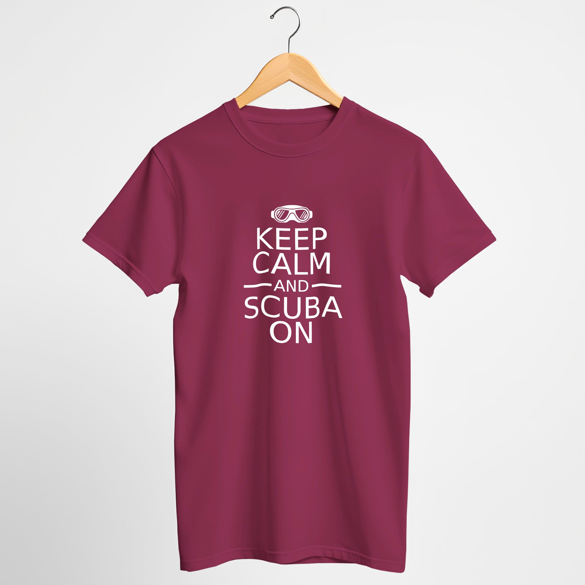 Keep Calm And Scuba On - Dark T-Shirts