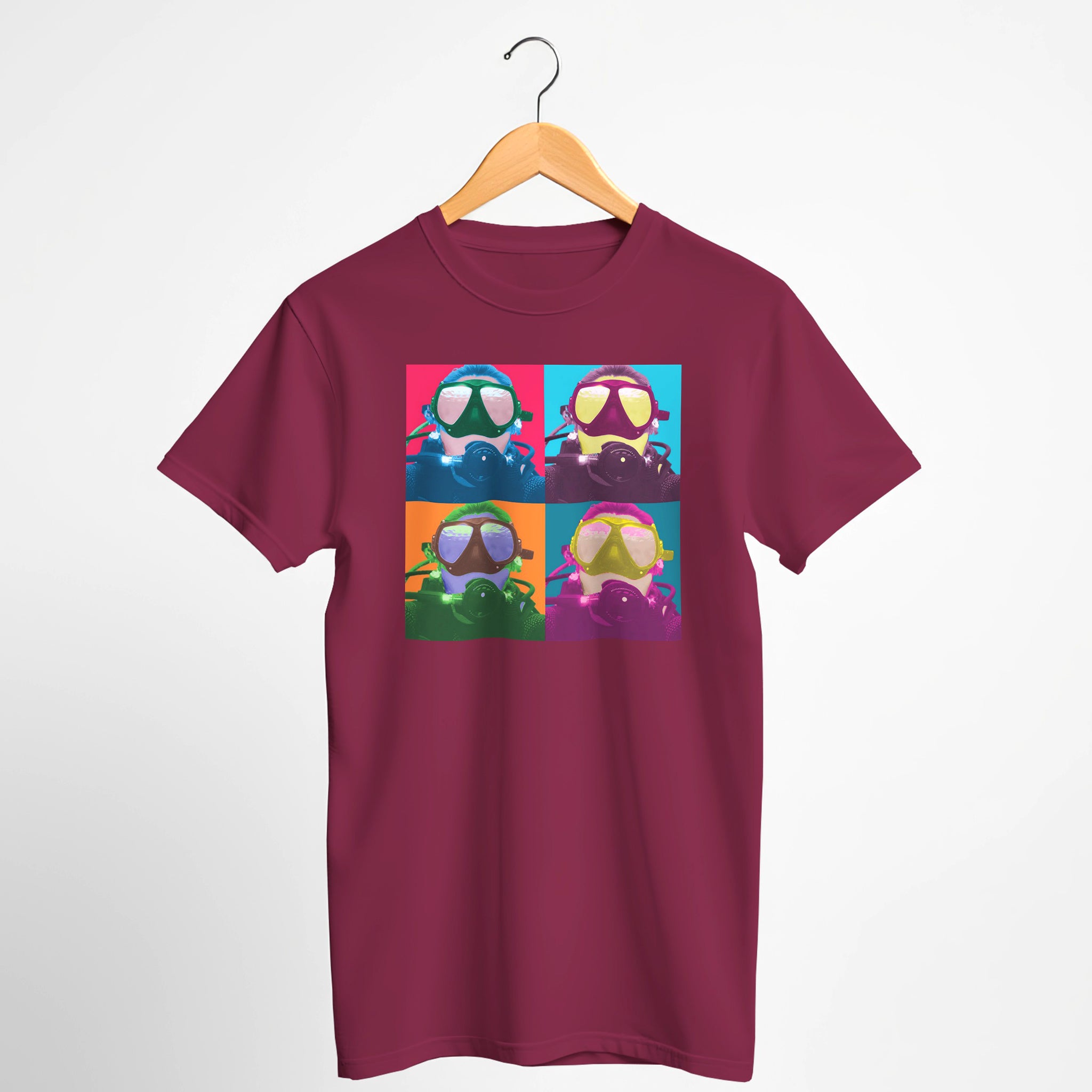 Pop Art Scuba Tee Shirt