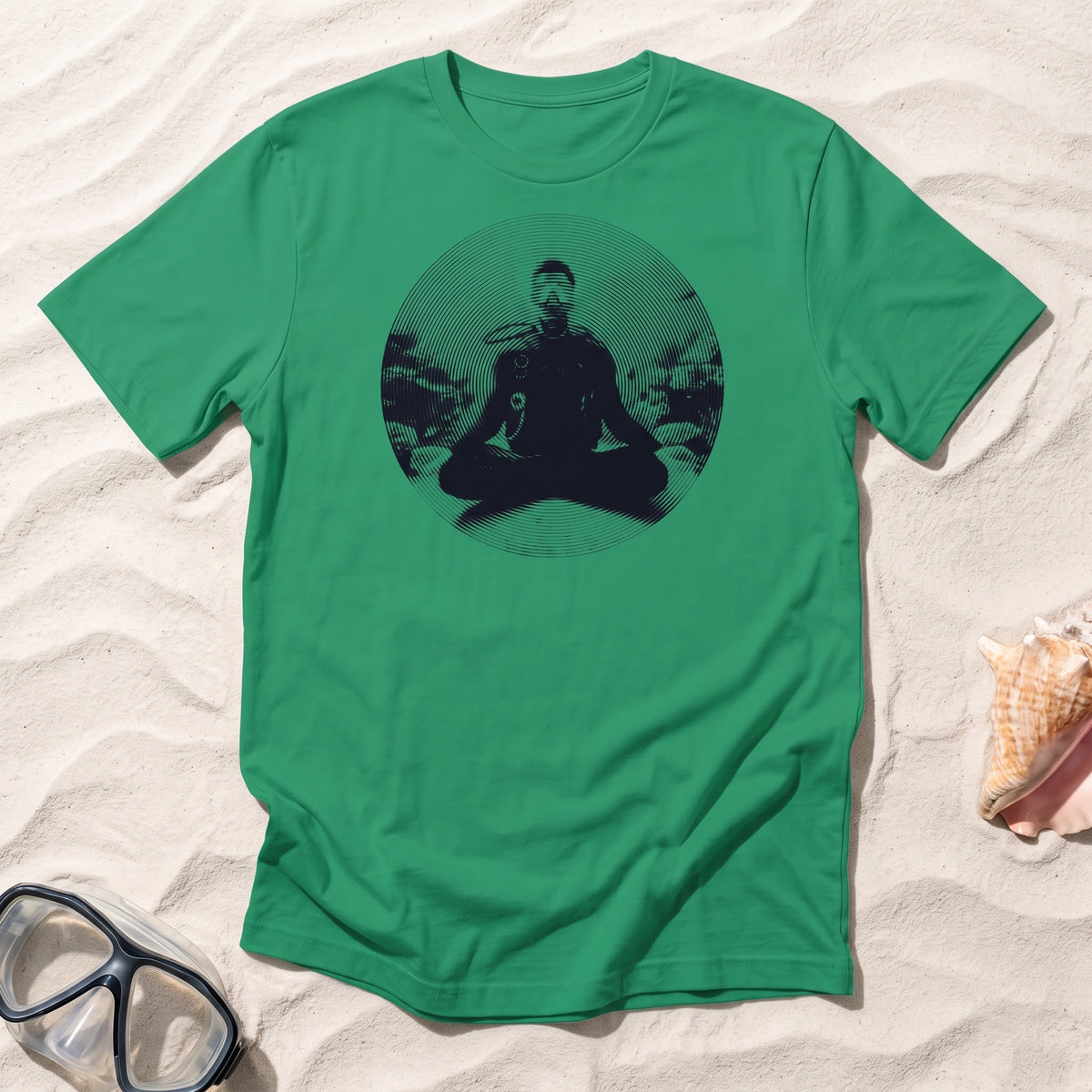 Abstract Scuba Meditation T-Shirt